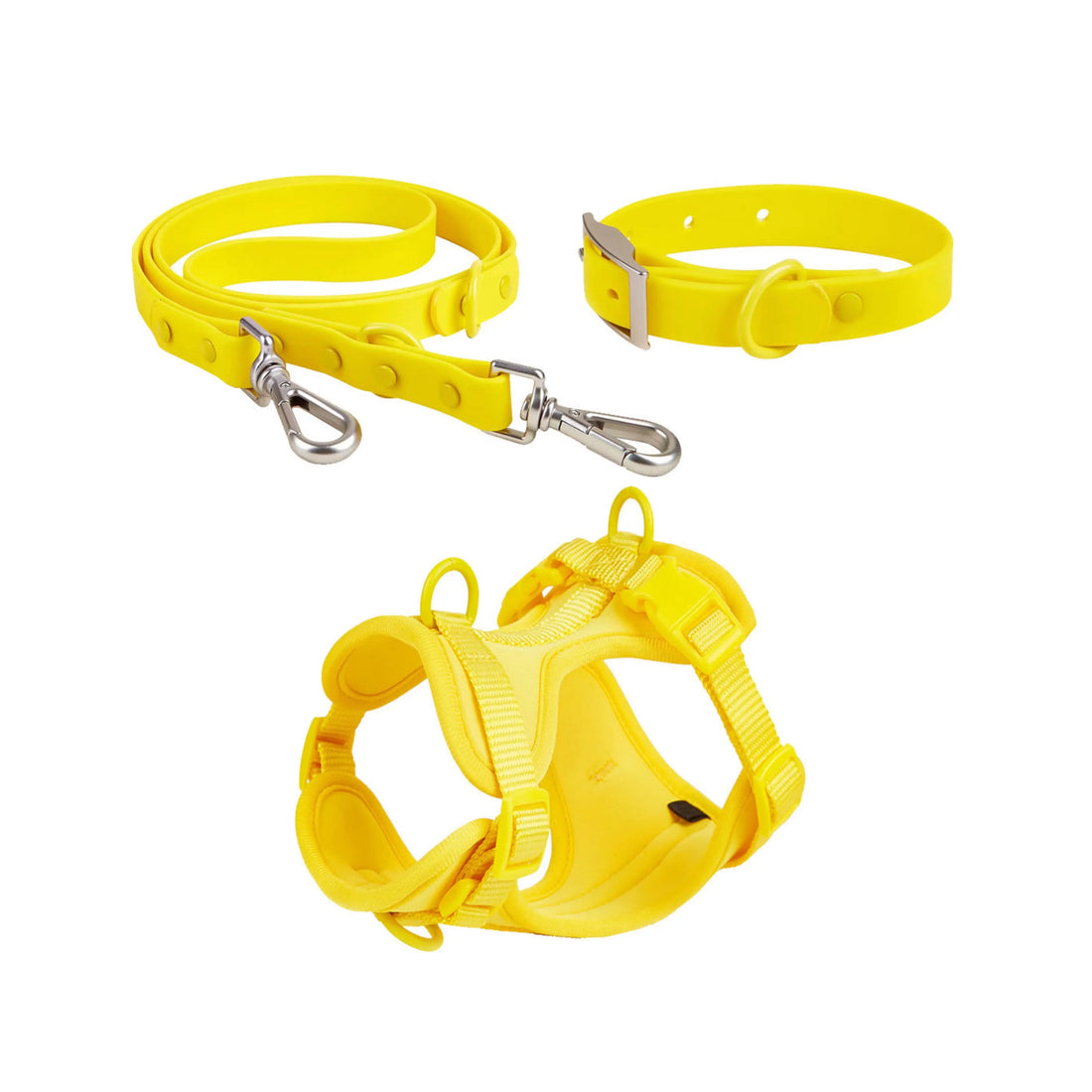 No Pull Dog Harness Walk Kit - Macaron Canary